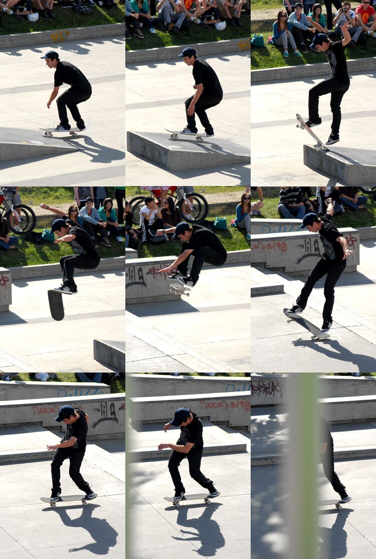 Cory Wilson frontside flipping