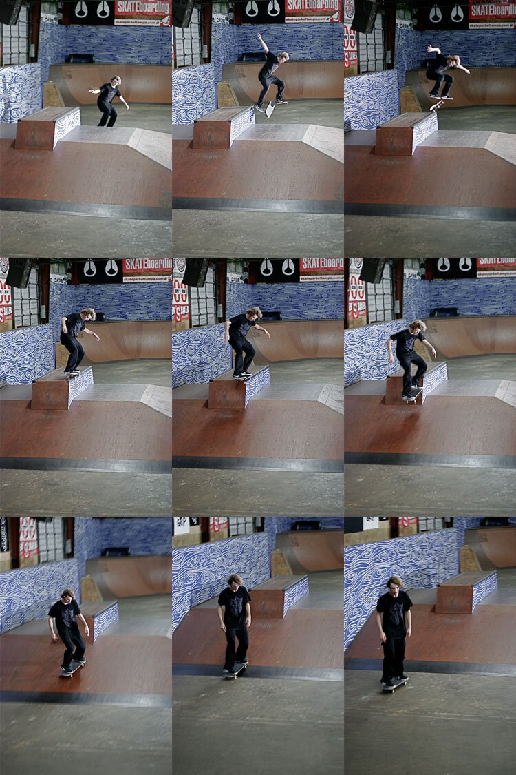 Dustin Eggling, nollie heelflip 50-50