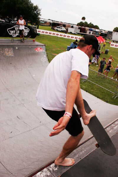 Warped Tour 2010: Jacob Krajewski - barefoot sweep