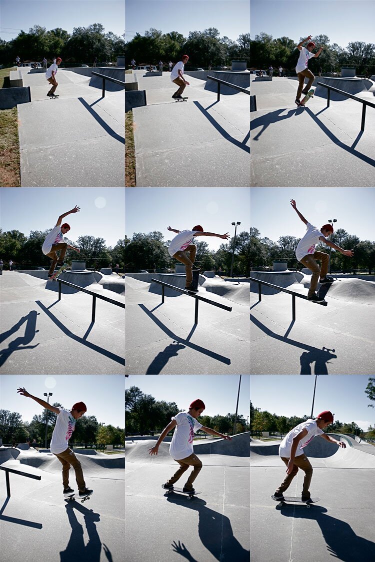 Dylan pulled this noseblunt slide at the favorite