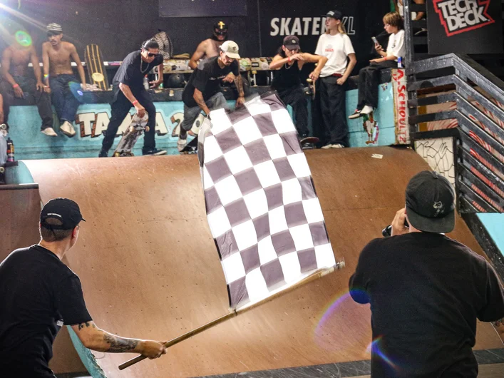 Okay right back into it for the last event of the day. The Race of DEATH!

<!--goskate24-->