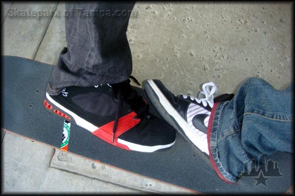 Barak and his mystery eS shoes
