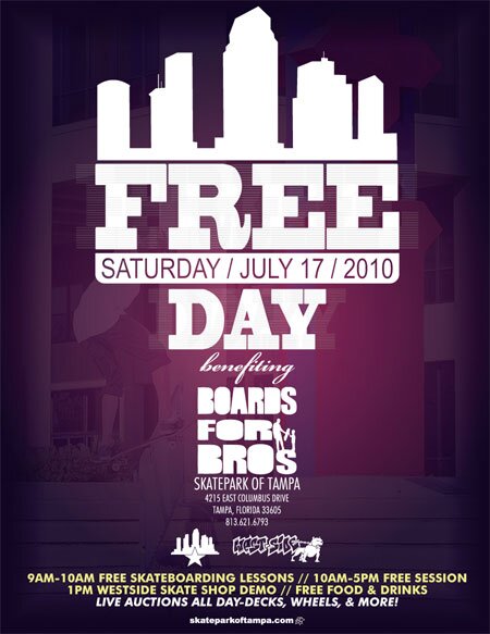 The SPoT Free Day benefiting Boards for Bros