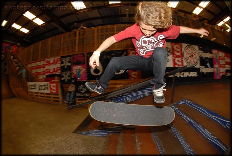 Who dat?  Kickflip hairbomb