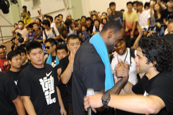 Damn Am Shanghai: Lebron James