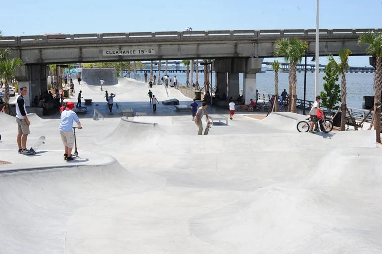 The bike and scooter level wasn't as bad today.<!-- Spring Roll 2013 and a Bradenton Session Presented by Lakai -->