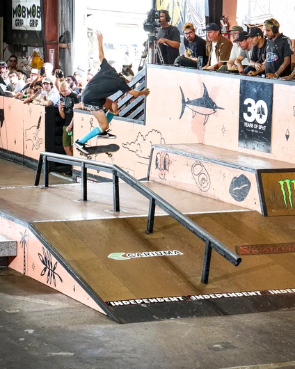 Ginwoo never misses. Kickflip Back Tail for the judges
<!--tampaamsunday2023-->