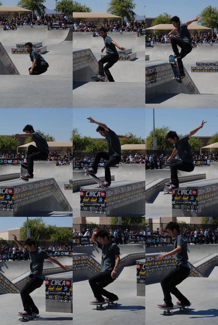 Josh Hawkins - frontside noseblunt slide
