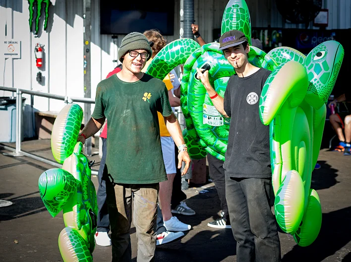 <!--am19finals-->

Yeah we got the rafts but lets face it if we set up a pool that thing would get toxic real quick.