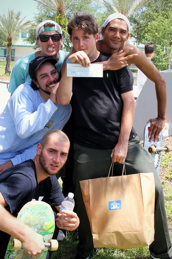 <!--campbellparkopening-->

Marse took home 2nd Place in the Street Best Trick. The boys were there to show love.
