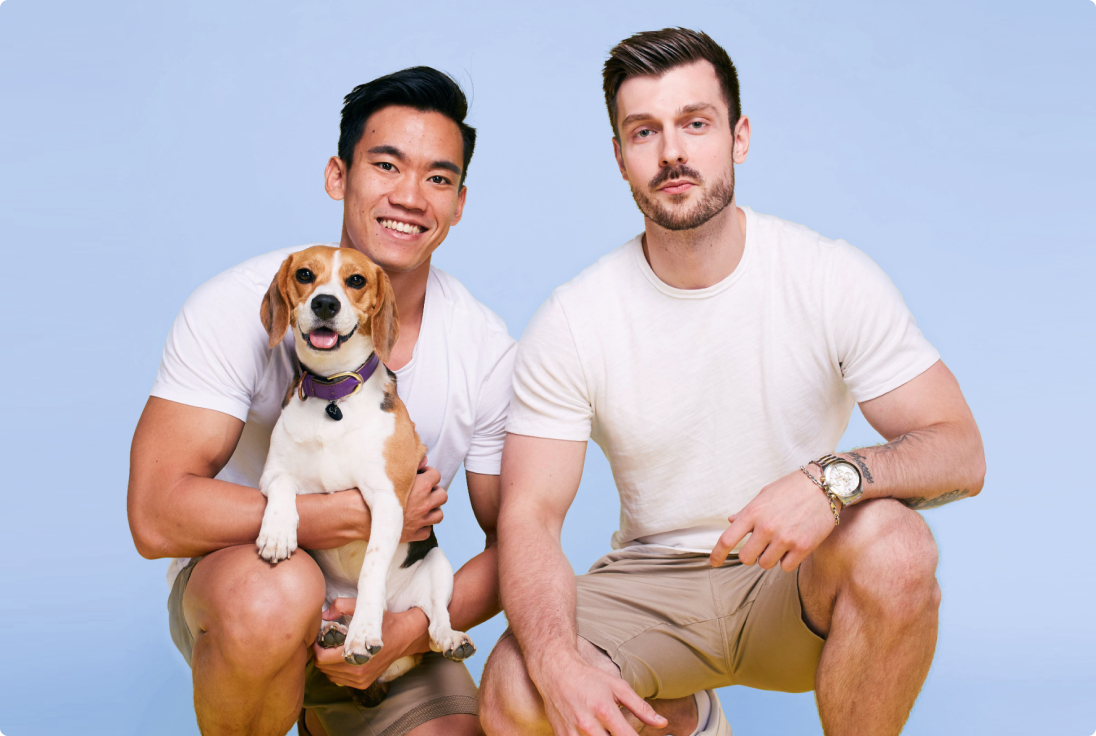 the co-founders of petlab