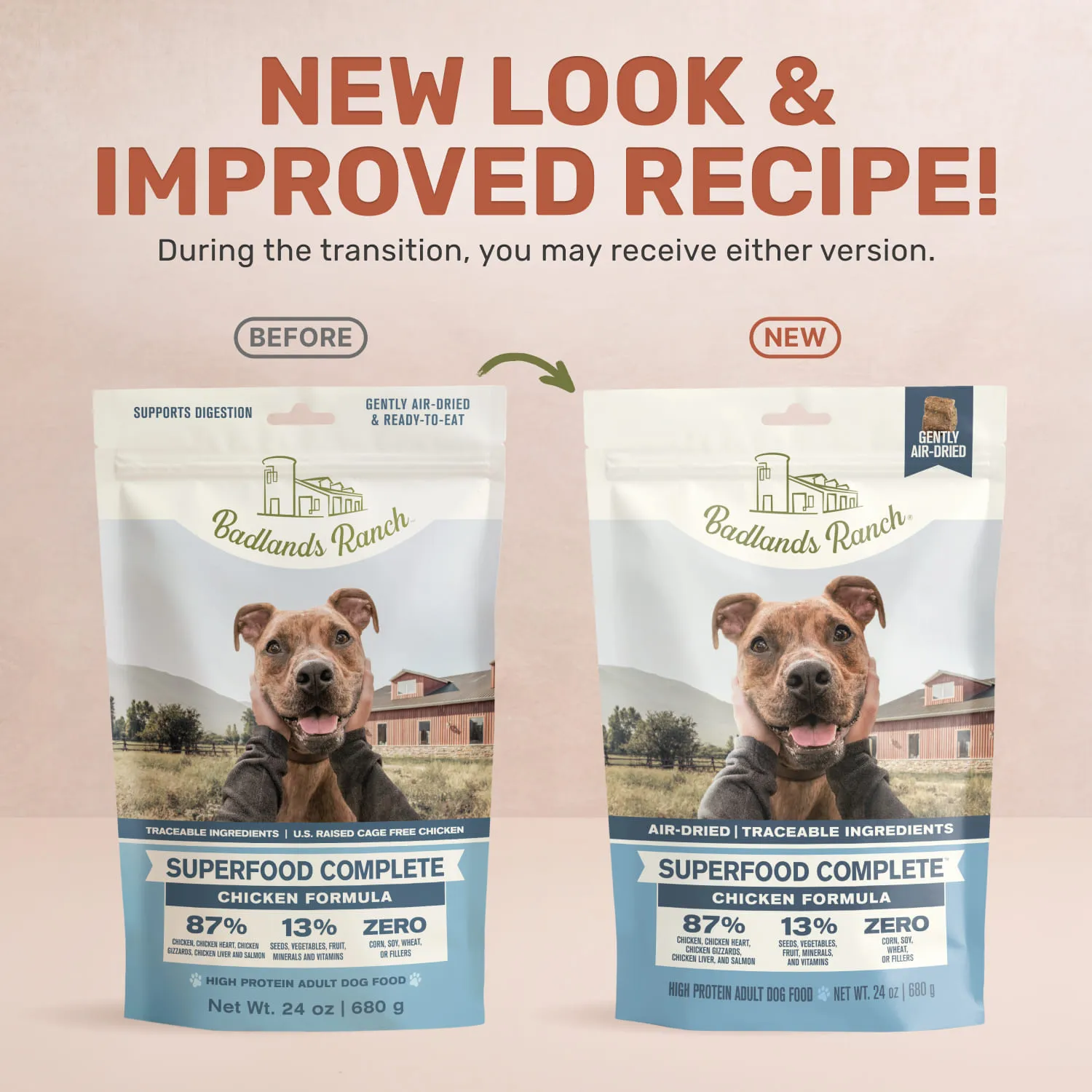Image of Superfood Complete Chicken (announcement for new recipe and look)