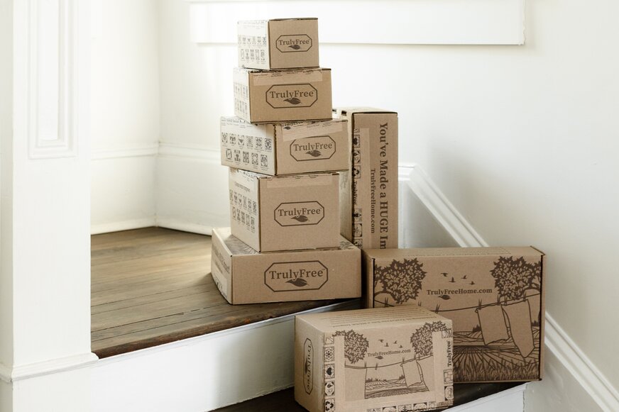 Truly Free Home boxes. 