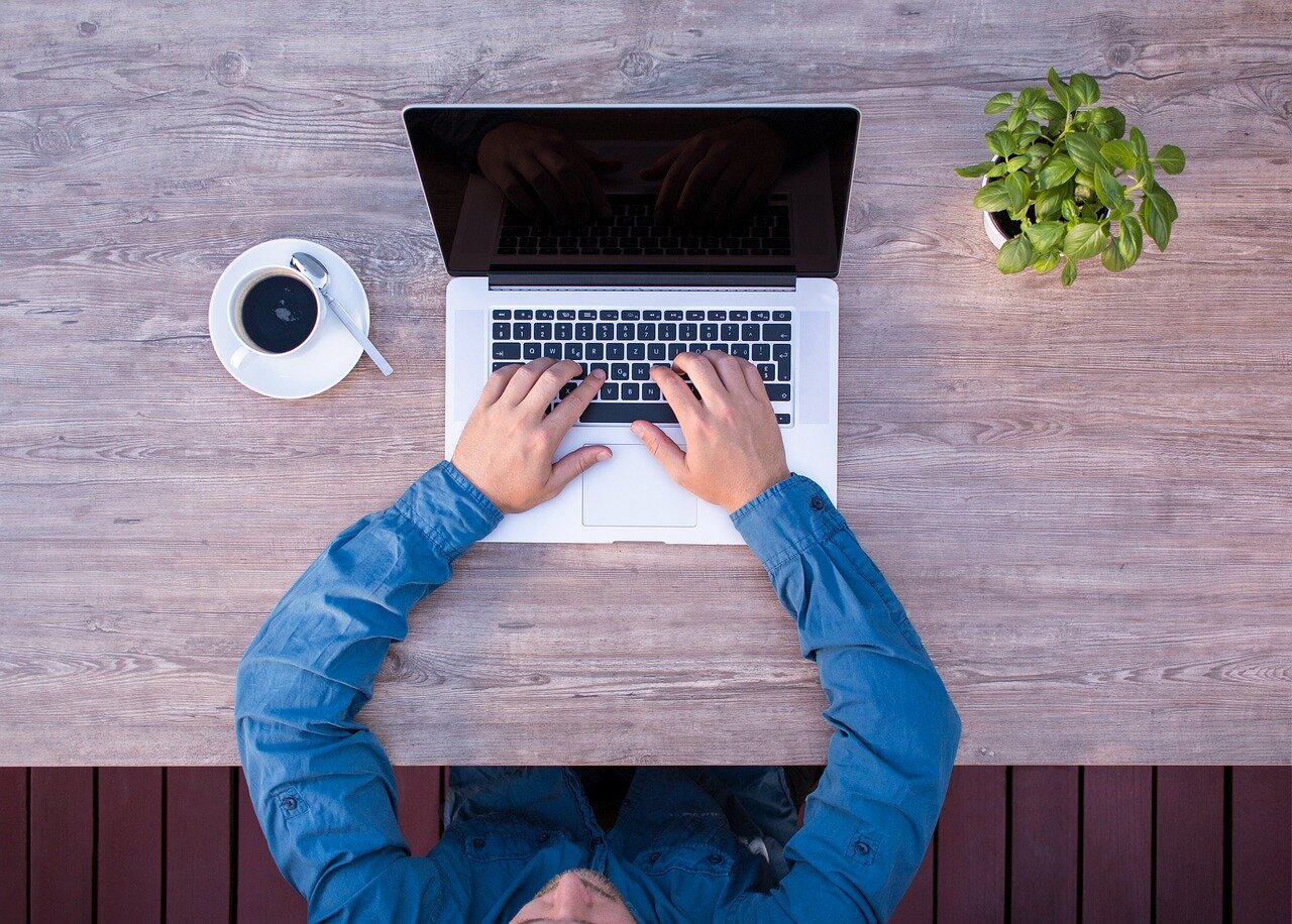 A NEAR programmer hard at work