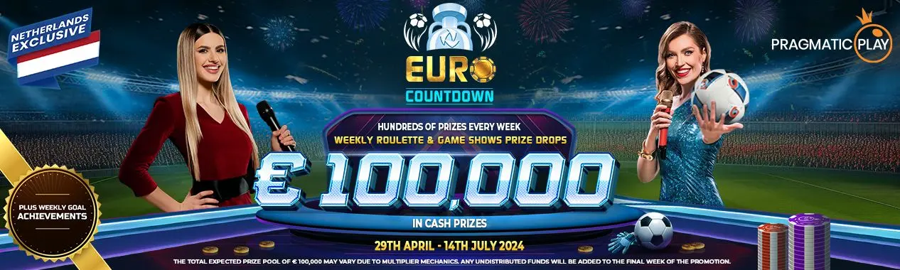 Euro Countdown bij Fair Play Casino: €100.000 prijzenpot