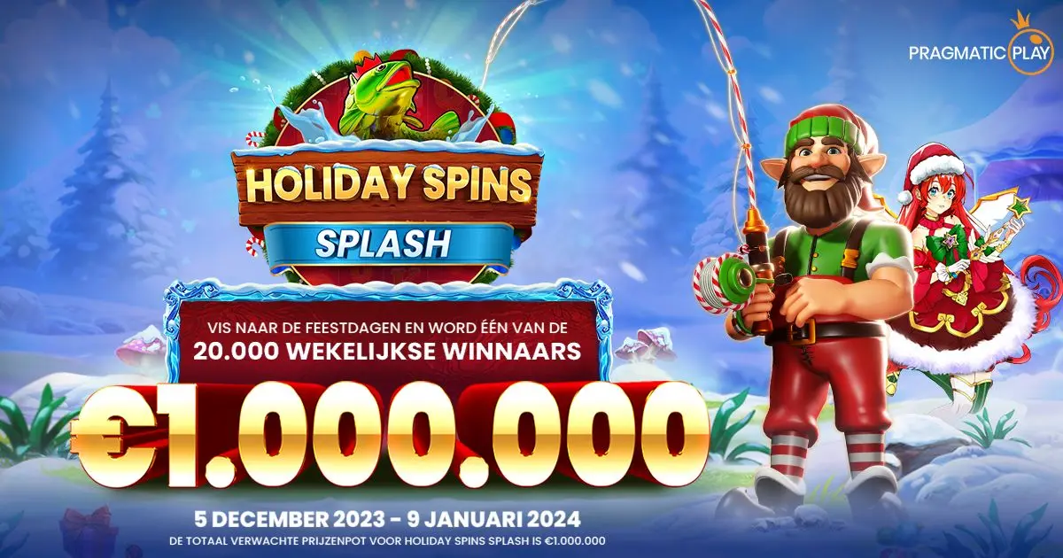 Doe mee met Holiday Spins Splash