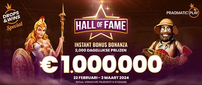 Hall of Fame: Instant Bonus Bonanza bij Fair Play