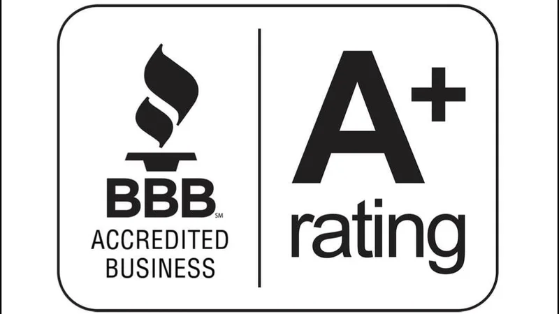 BBB Accredited Business with an A+ rating