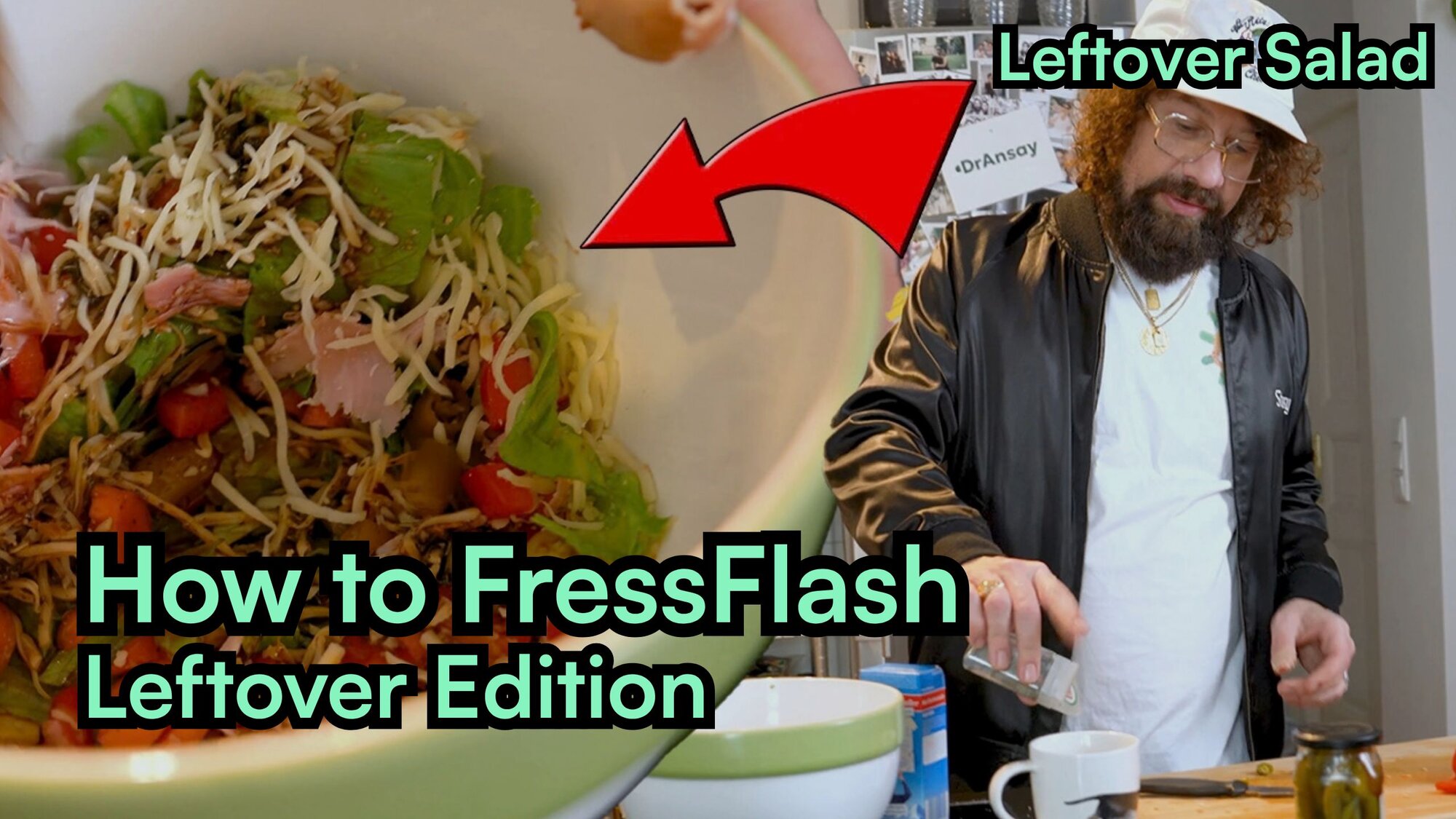 How To FressFlash: Leftover Salad