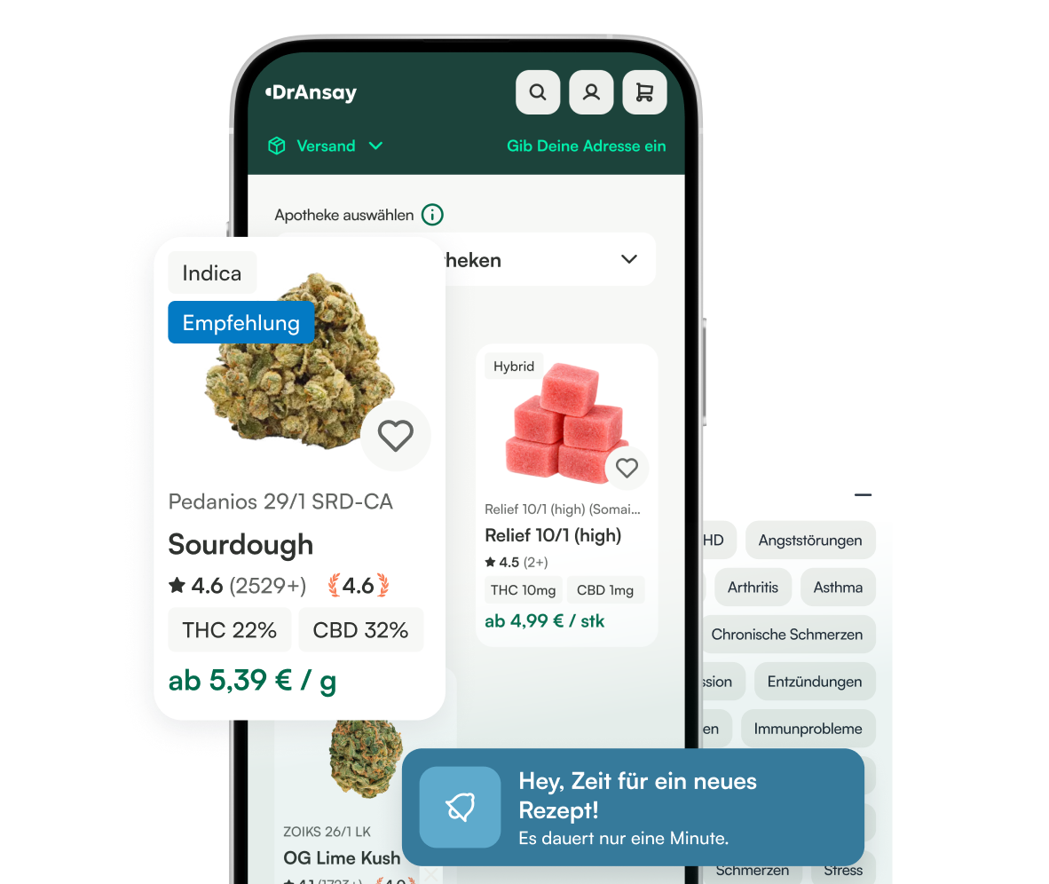 Cannabis hero image for mobile