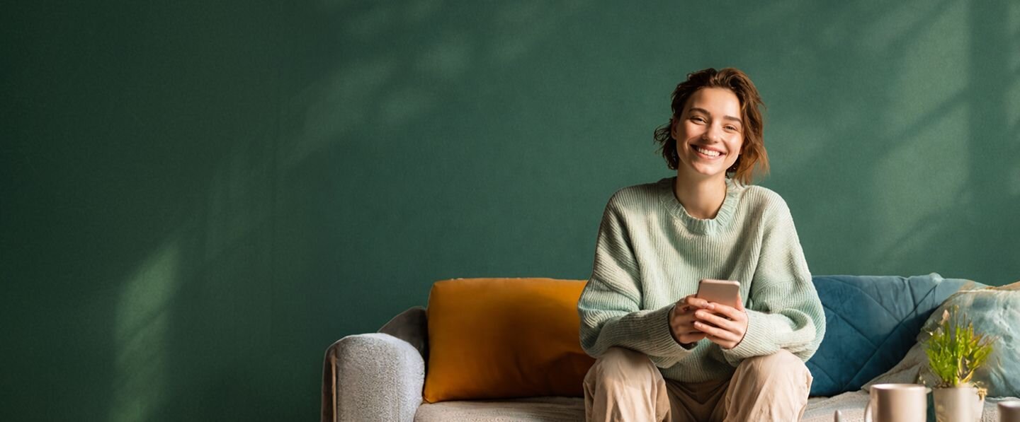 Person representing trust and security