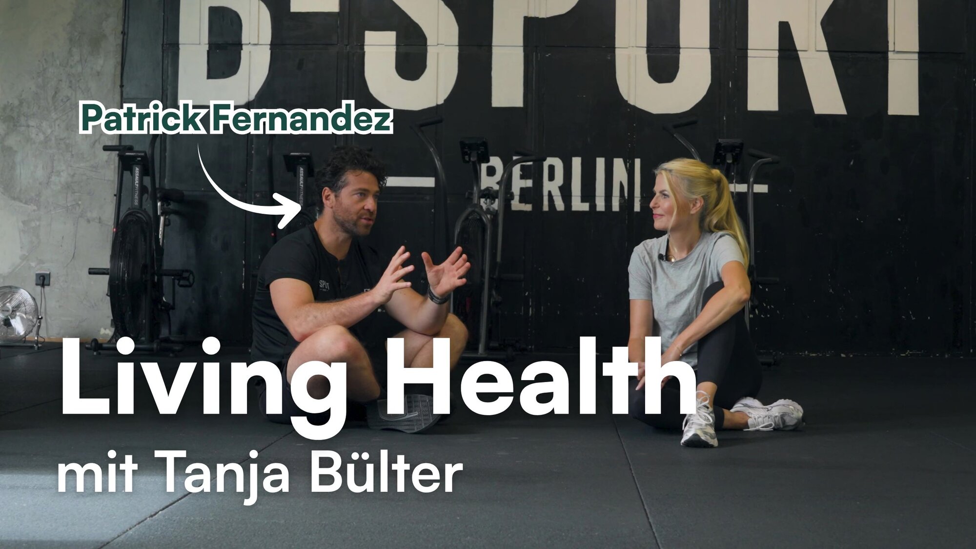 Living Health: Tanja Bülter mit Patrick Fernandez über die Kunst, in Bewegung zu bleiben