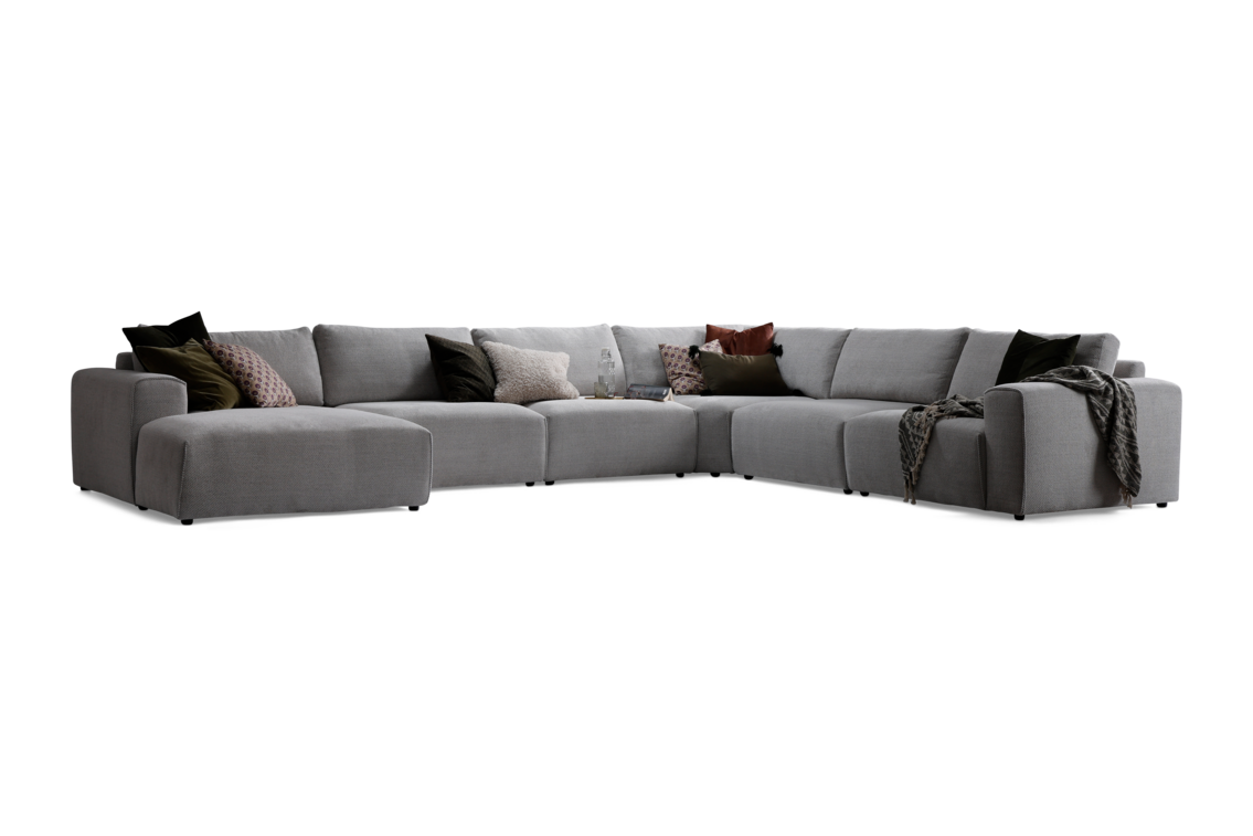 Monte Carlo modul sofa, med gørne puder