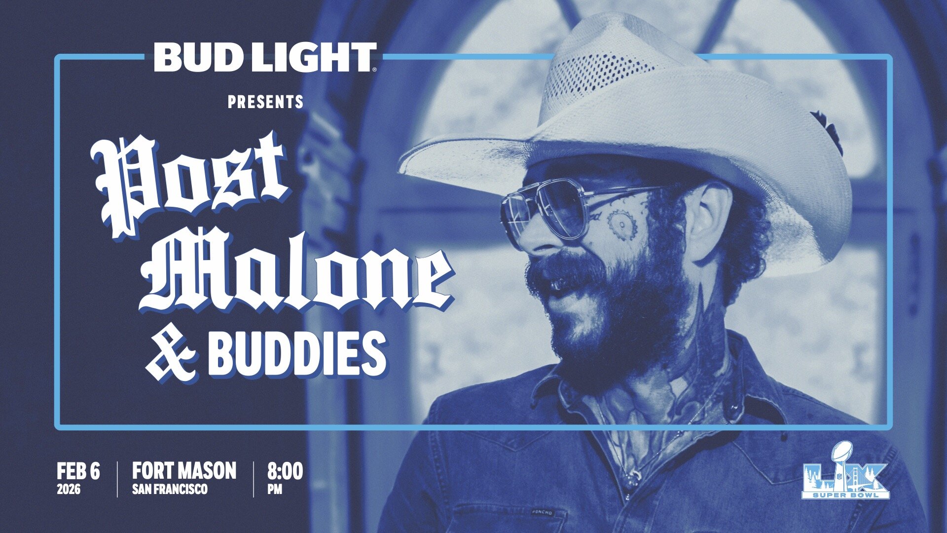 Bud Light Kicks Off Super Bowl LX Weekend with Post Malone & Buddies