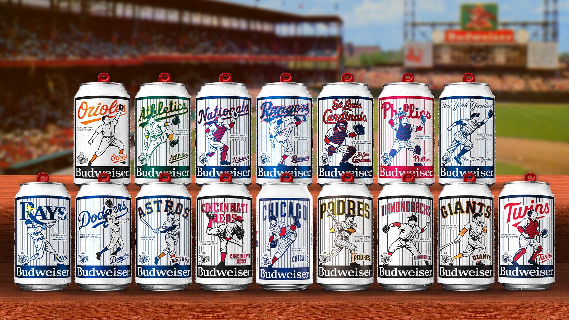 Budweiser Launches Exclusive Bud 150 Club and Unveils Vintage-Inspired MLB Team Cans to Celebrate the 2026 Major League Baseball Season and the Brand’s 150th Anniversary