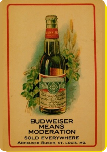 First Budweiser responsible drinking message