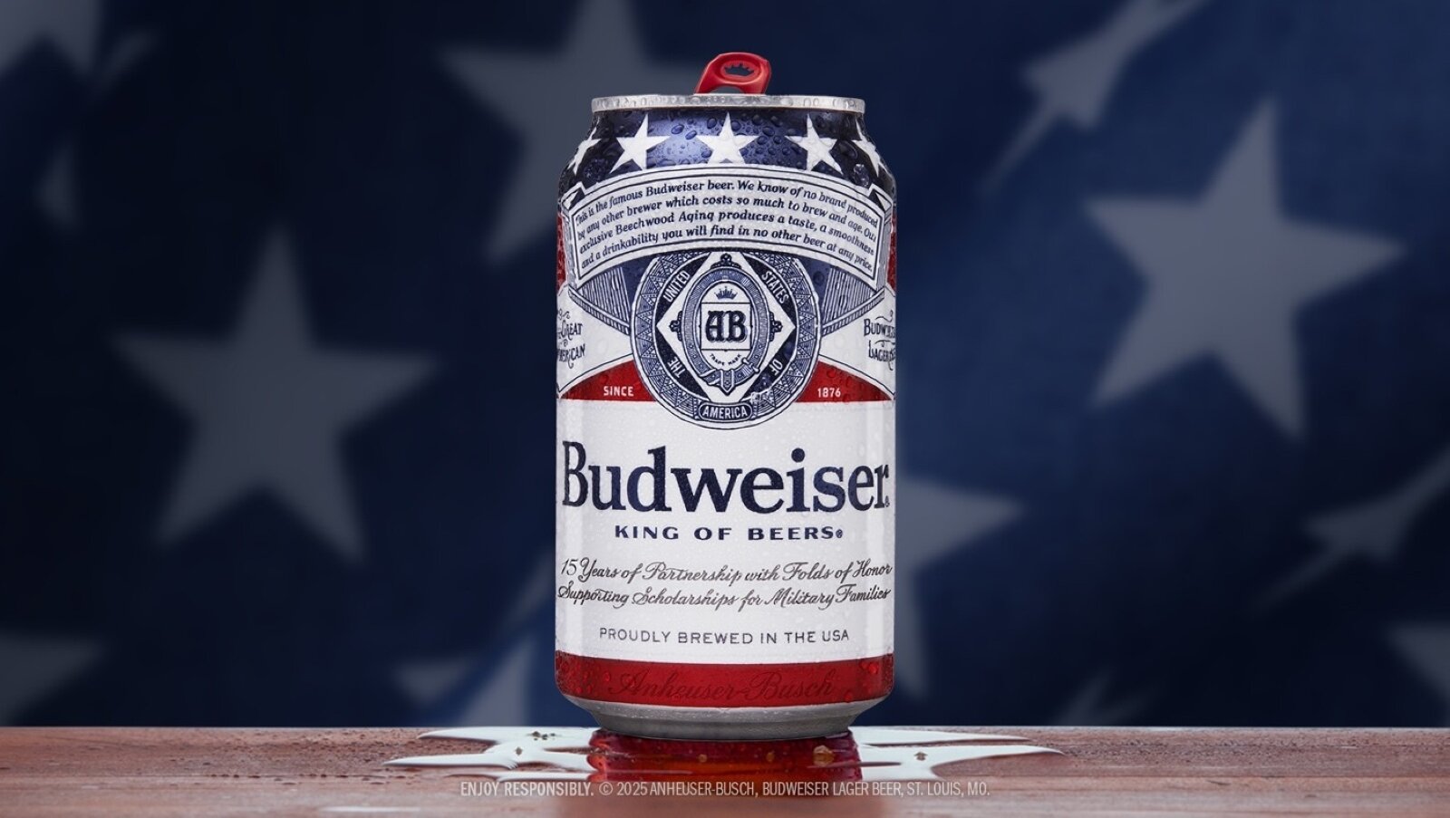 Budweiser Celebrates 15 Years of Partnership with Folds of Honor by Elevating Support and Launching Nationwide Tour Featuring the Iconic Budweiser Clydesdales