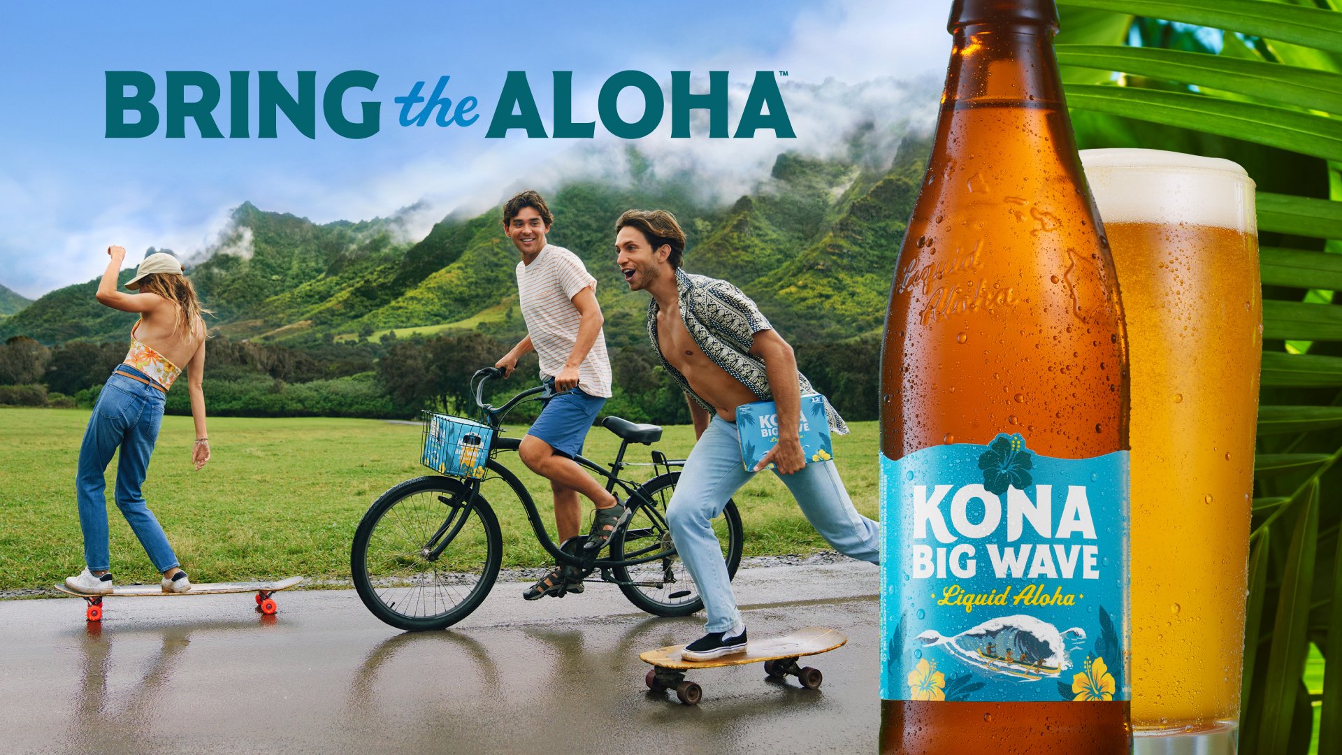 Kona Big Wave Debuts Brand Relaunch and Encourages Fans to   “Bring the Aloha” with Vibrant New Campaign
