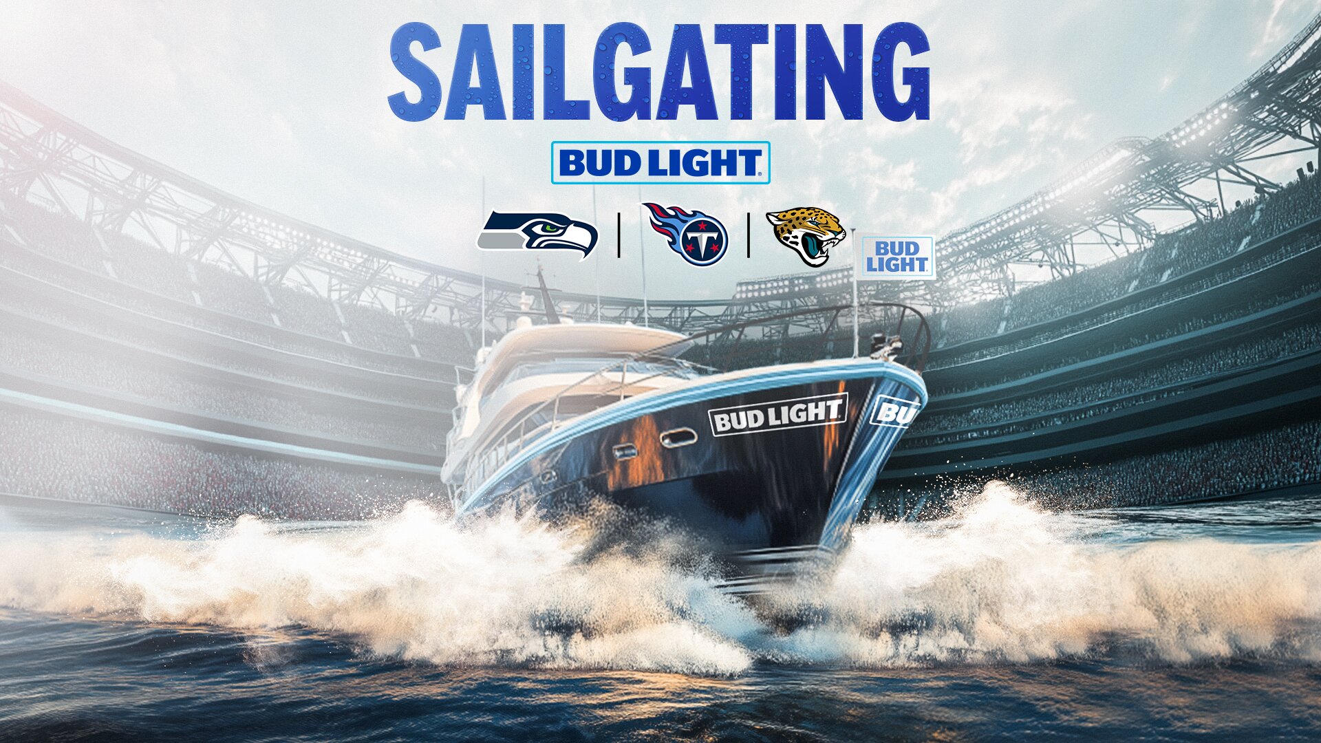 Bud Light brings easy enjoyment to NFL tailgates with new ‘Sailgating’ experience