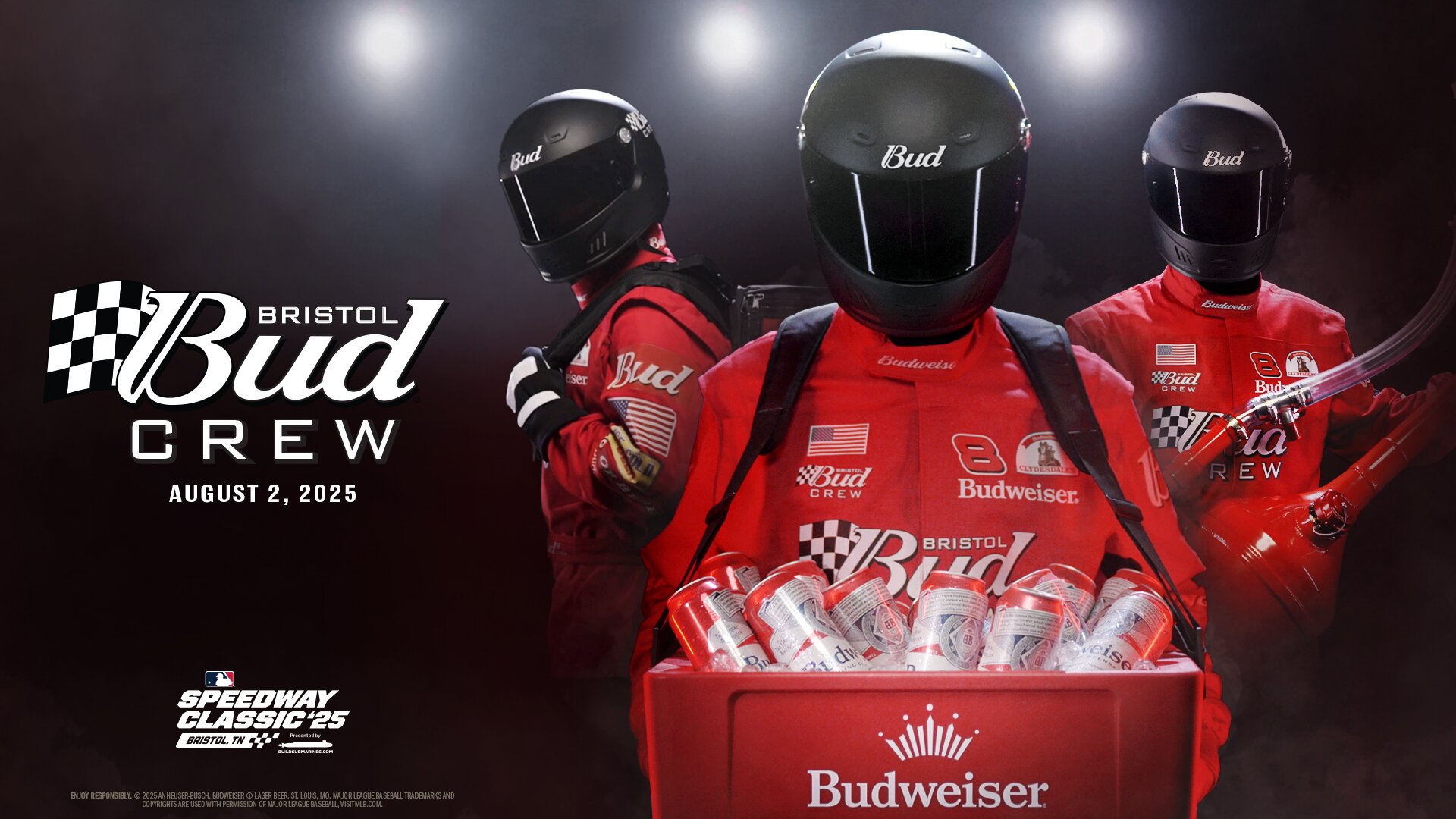 Budweiser Teams Up with NASCAR Hall of Famer Dale Earnhardt Jr. To Create the Bristol Bud Crew for the MLB Speedway Classic