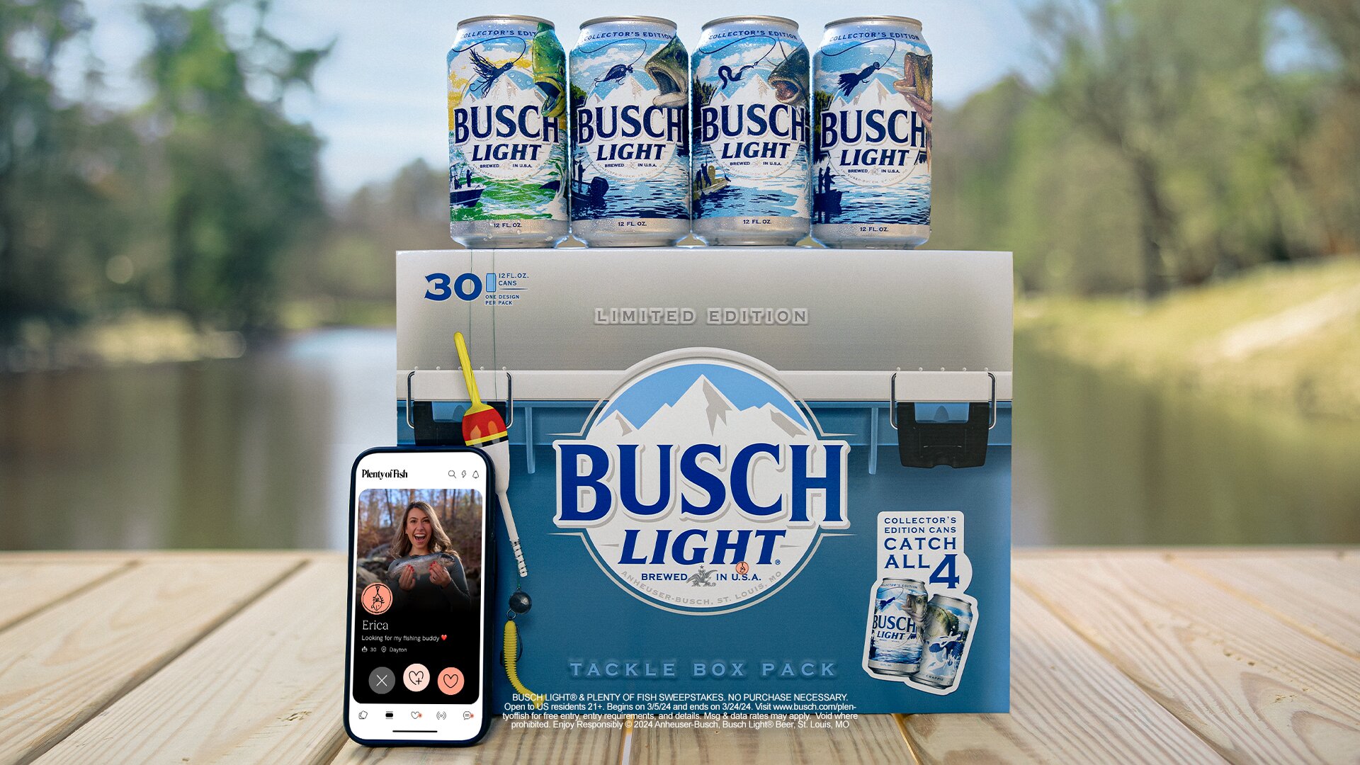 Reel Love: Busch Light and Plenty of Fish Team Up to Celebrate Fishing Fanatics