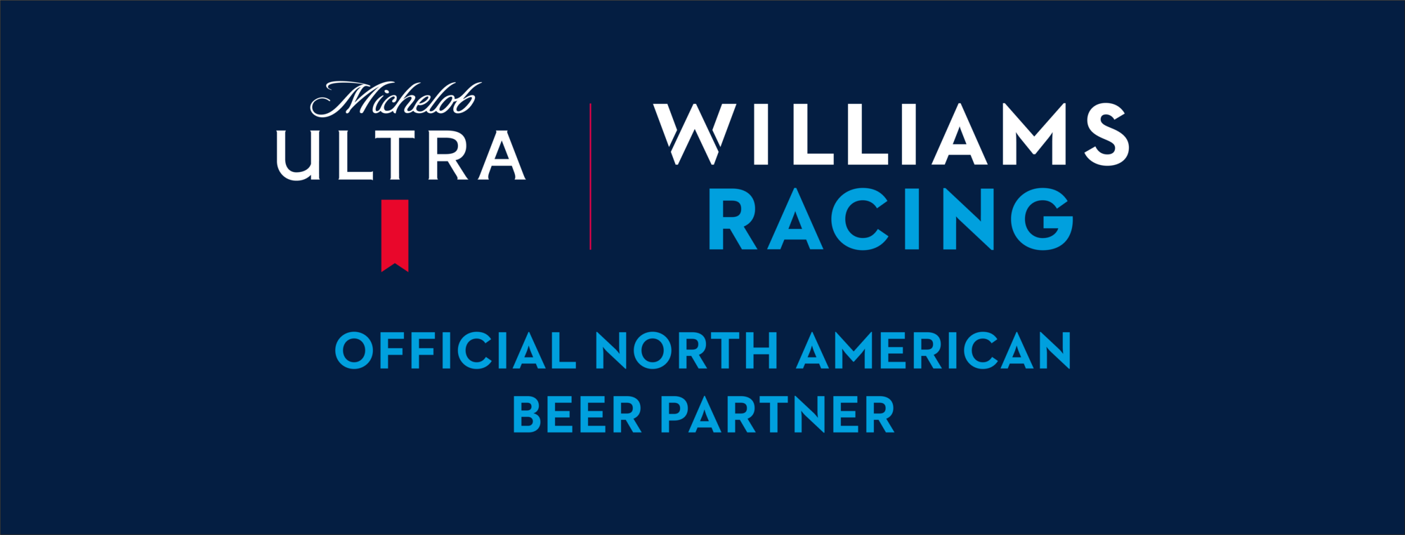 Lights Out and Away We Go! Michelob ULTRA Announces Partnership with Williams Racing