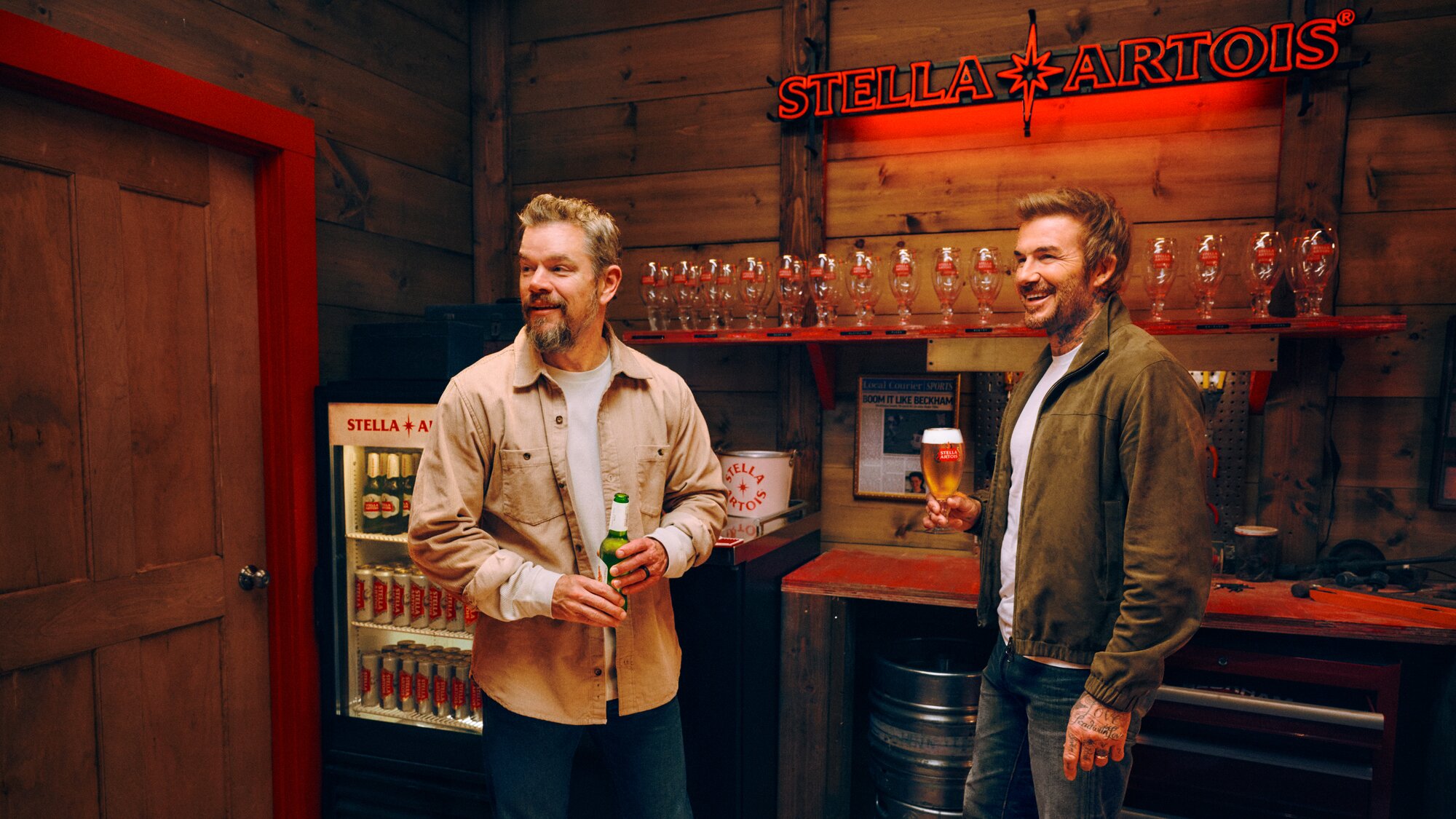 Stella Artois’ Iconic ‘David and Dave’ Duo Return for New 'The Collection' Ad Alongside Limited-Edition Chalices