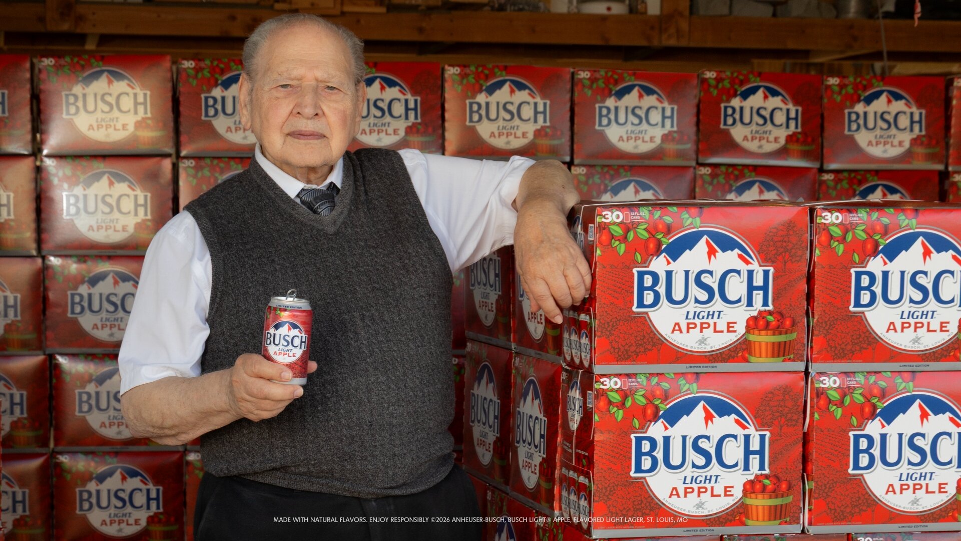 TIME TO STOCK UP: BUSCH LIGHT APPLE IS OFFICIALLY BACK ON SHELVES