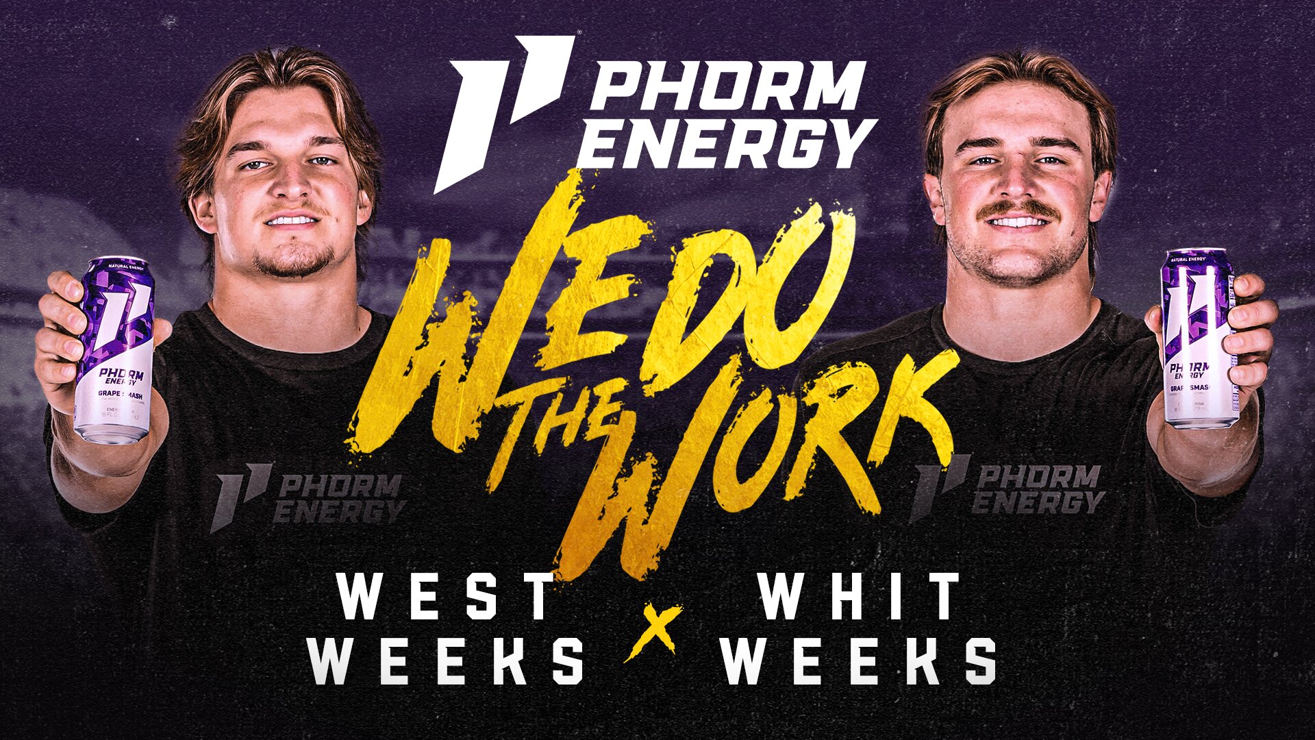 Phorm Energy Launches Its First-Ever National NIL Partnership With The Weeks Brothers