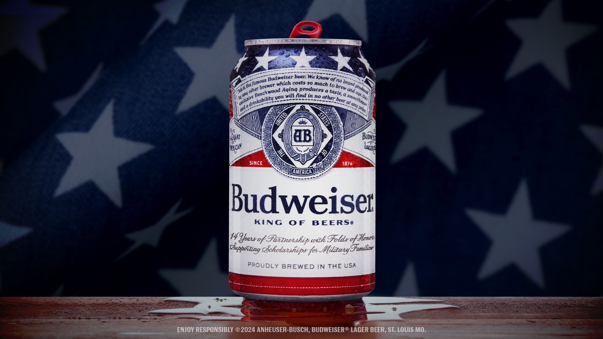 The Iconic Budweiser Clydesdales Embark on National Tour as Brand Releases Patriotic Packaging to Support Folds of Honor