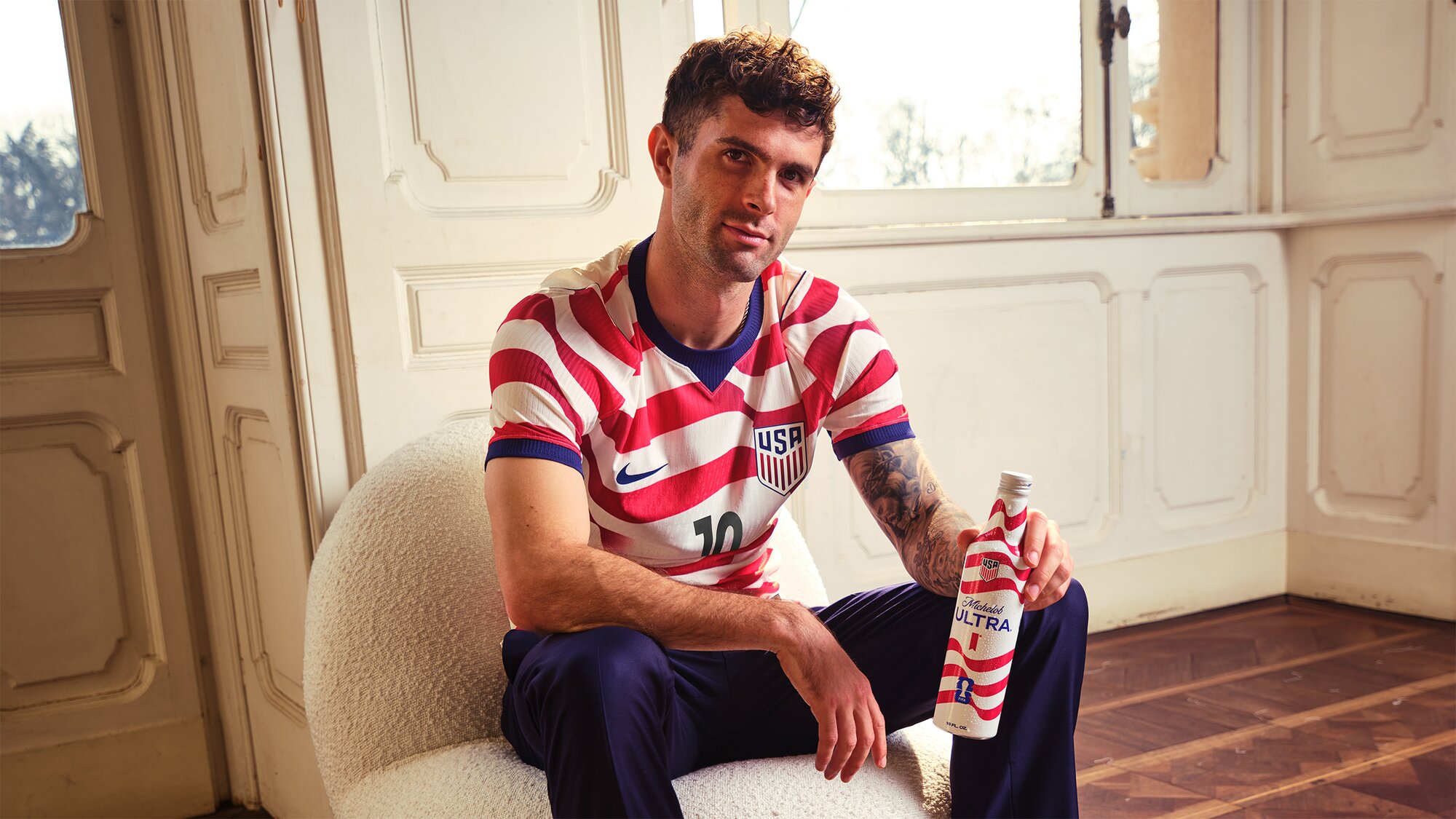 Michelob ULTRA and Christian Pulisic Kick Off the Road to FIFA World Cup 2026™ with U.S. Soccer Jersey Pack