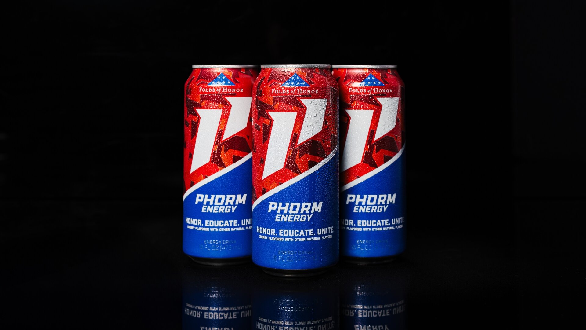 BOLD FLAVOR, BIGGER PURPOSE: NEW PHORM ENERGY LIMITED-EDITION  CHERRY SLUSH FLAVOR SUPPORTS MILITARY FAMILIES NATIONWIDE