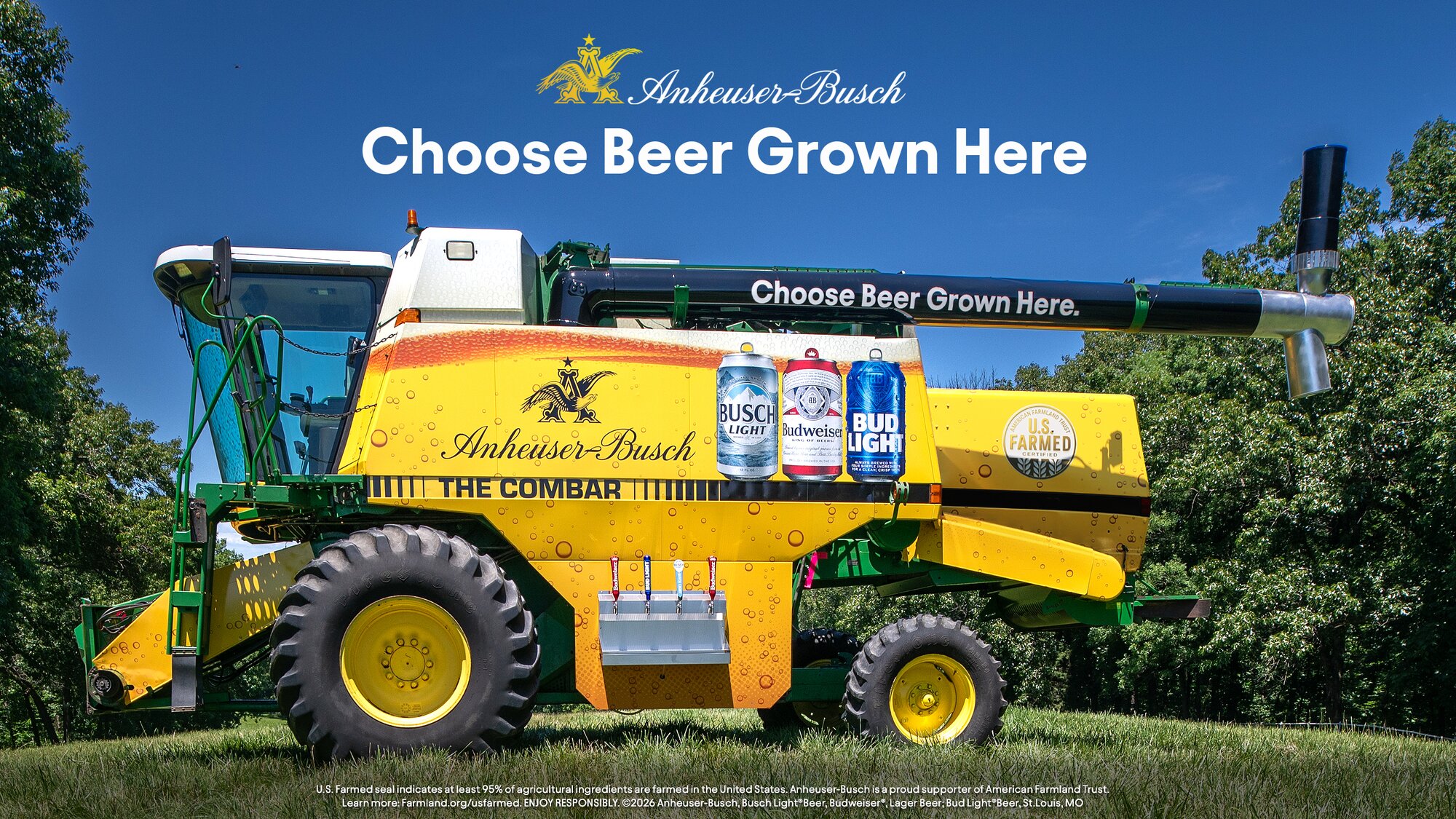 Anheuser‑Busch Launches the “ComBar” to Celebrate American Farmers and U.S. Farmed Beer