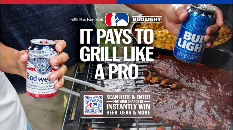 BUD LIGHT AND BUDWEISER RECRUIT PROS EMMITT SMITH AND KEN GRIFFEY JR.  TO FIRE UP THE GRILL THIS SUMMER AS PART OF NEW “GRILL LIKE A PRO” CAMPAIGN