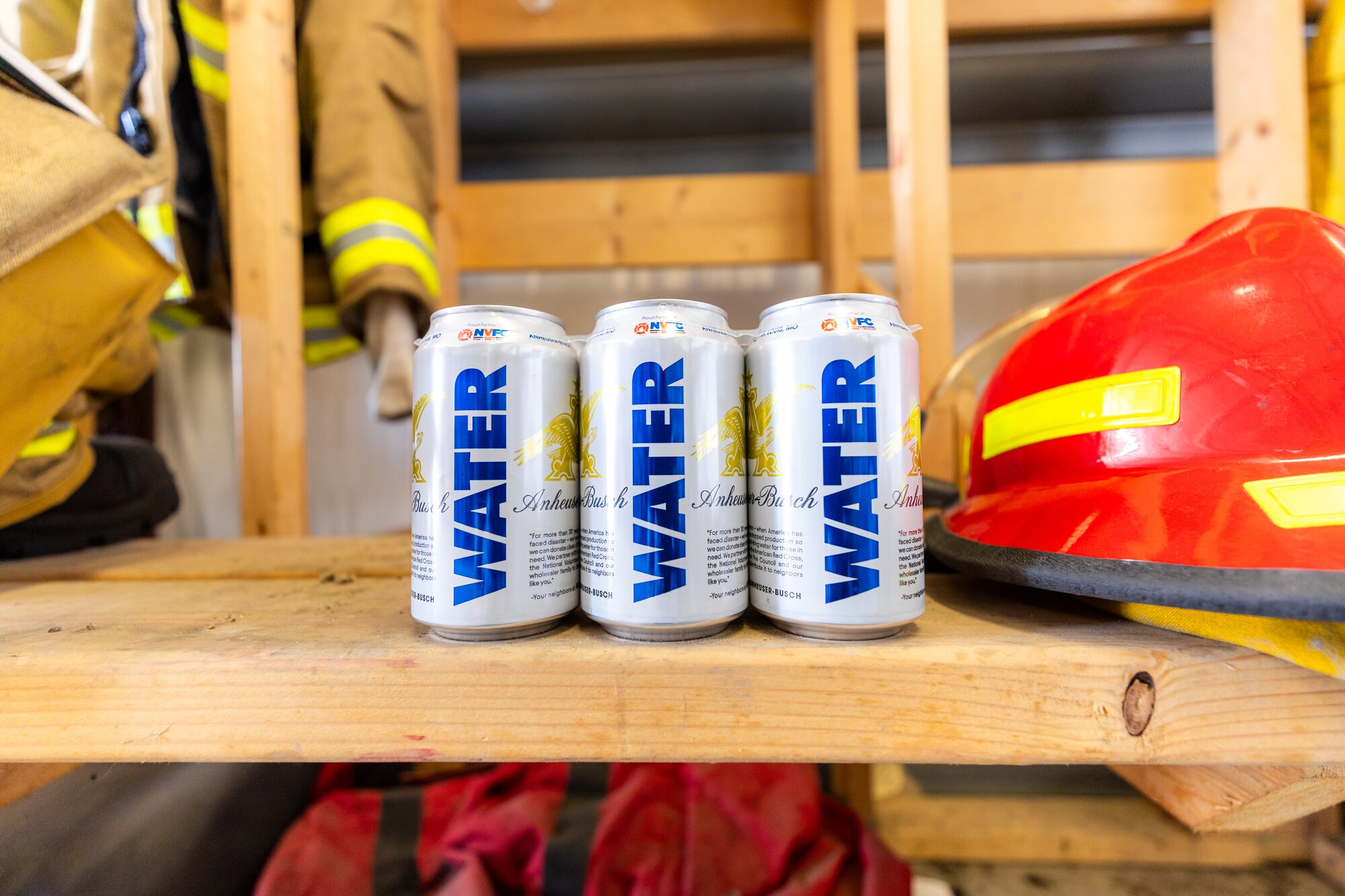 Anheuser-Busch Donates 1.5 Million Cans of Emergency Drinking Water  to Local Volunteer Fire Departments for Sixth Straight Year