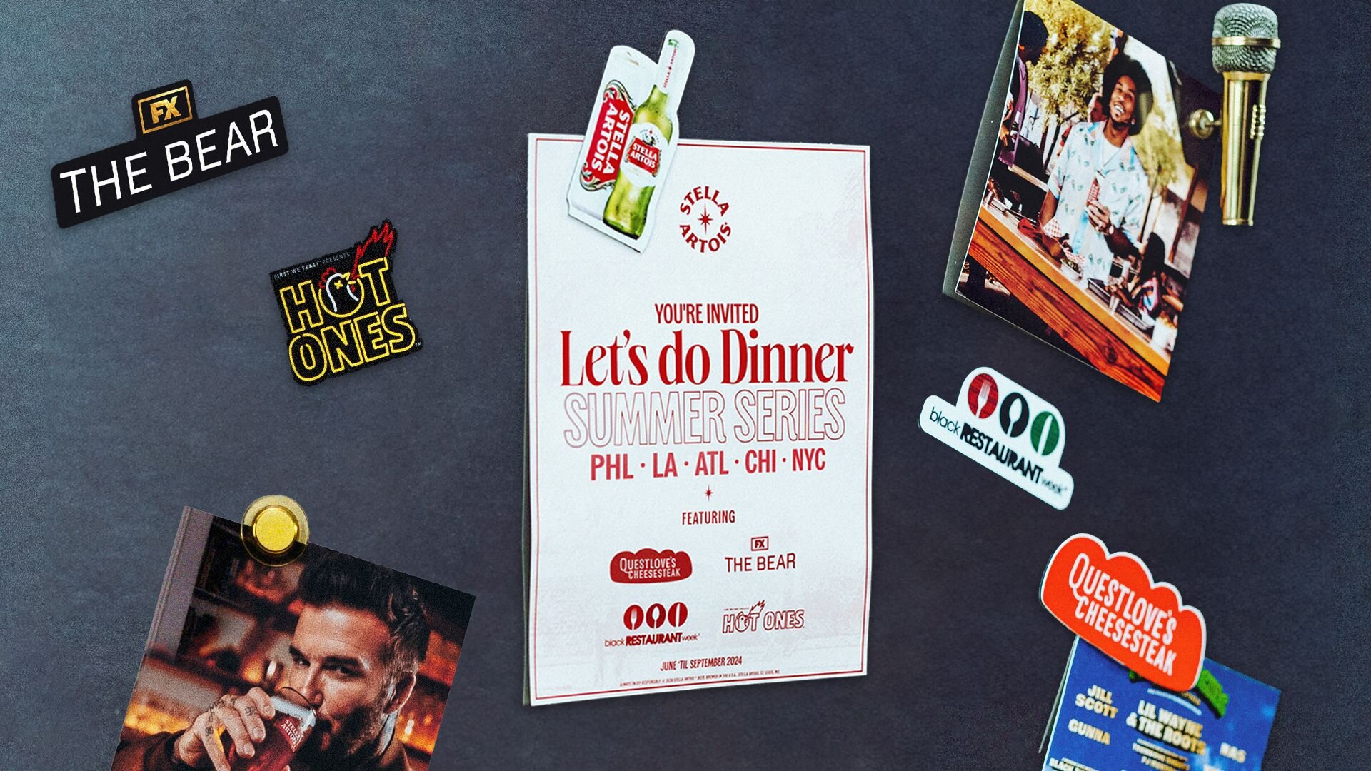 Stella Artois’ “Let’s do Dinner” Series Returns with One-of-a-Kind Experiences All Summer Long