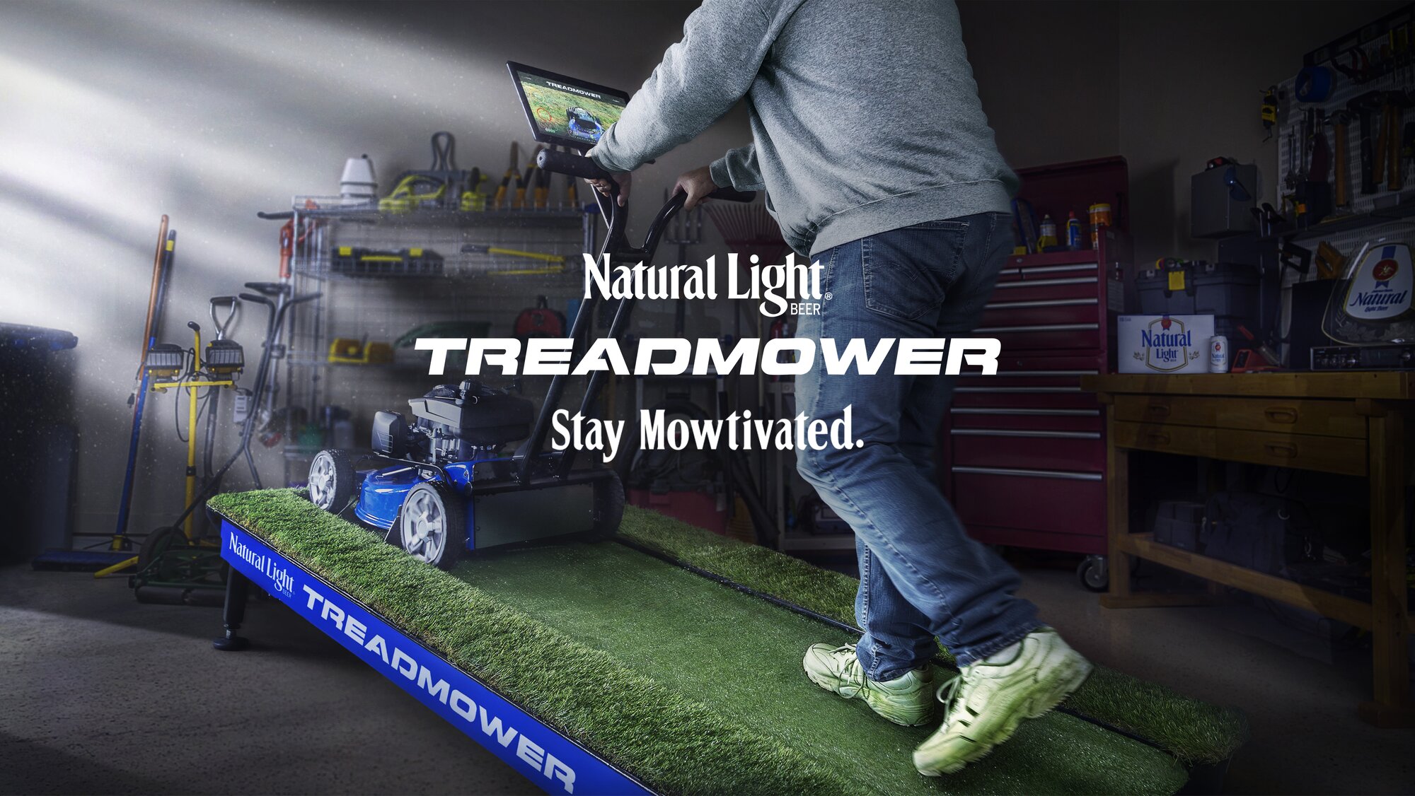 NATURAL LIGHT DEBUTS FIRST-OF-ITS-KIND ‘TREADMOWER’ GIVING FANS A REASON TO STAY MOW-TIVATED YEAR-ROUND