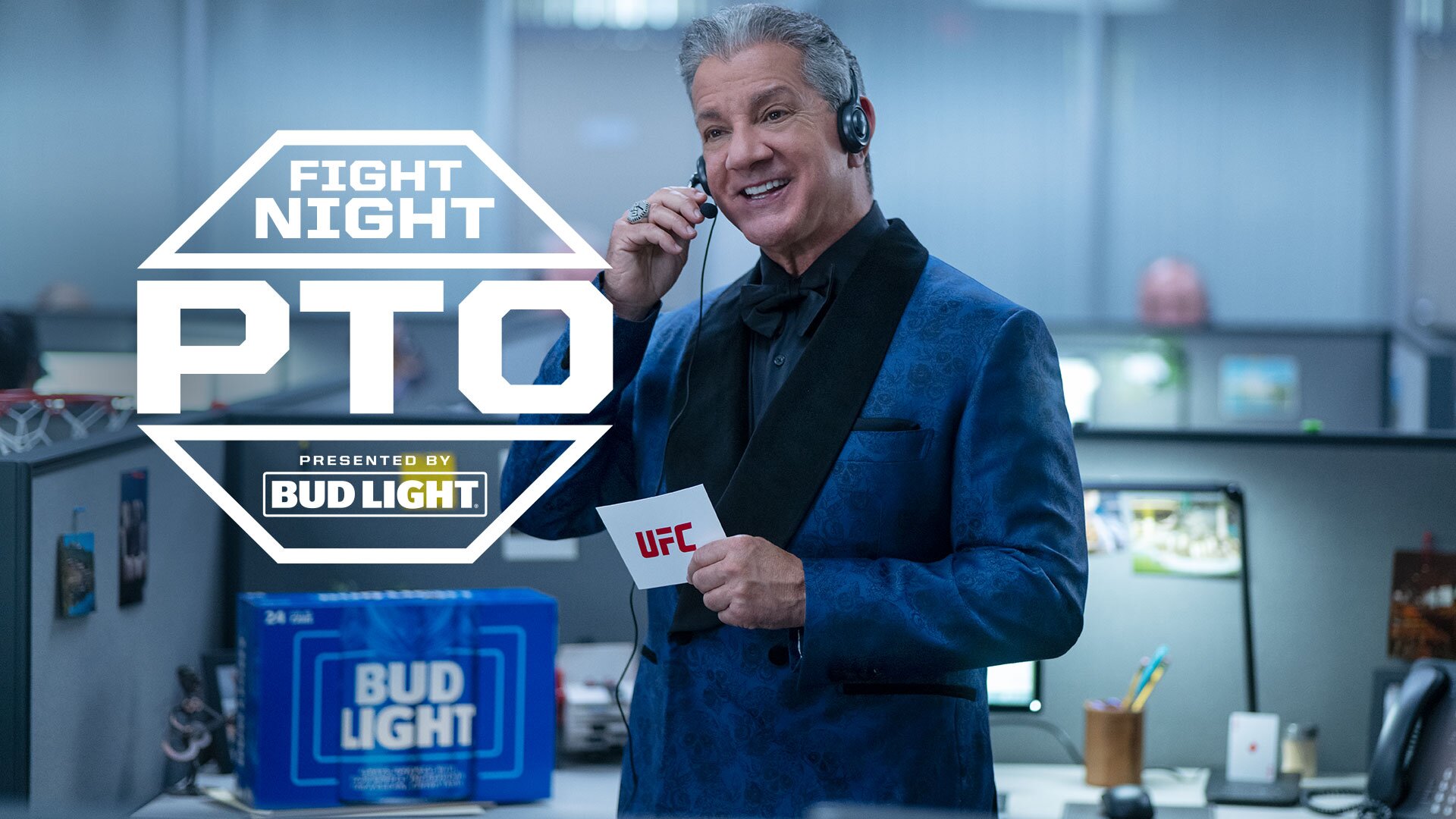 UFC’s Bruce Buffer and Dustin Poirier Save Fight Night in New Bud Light Campaign 