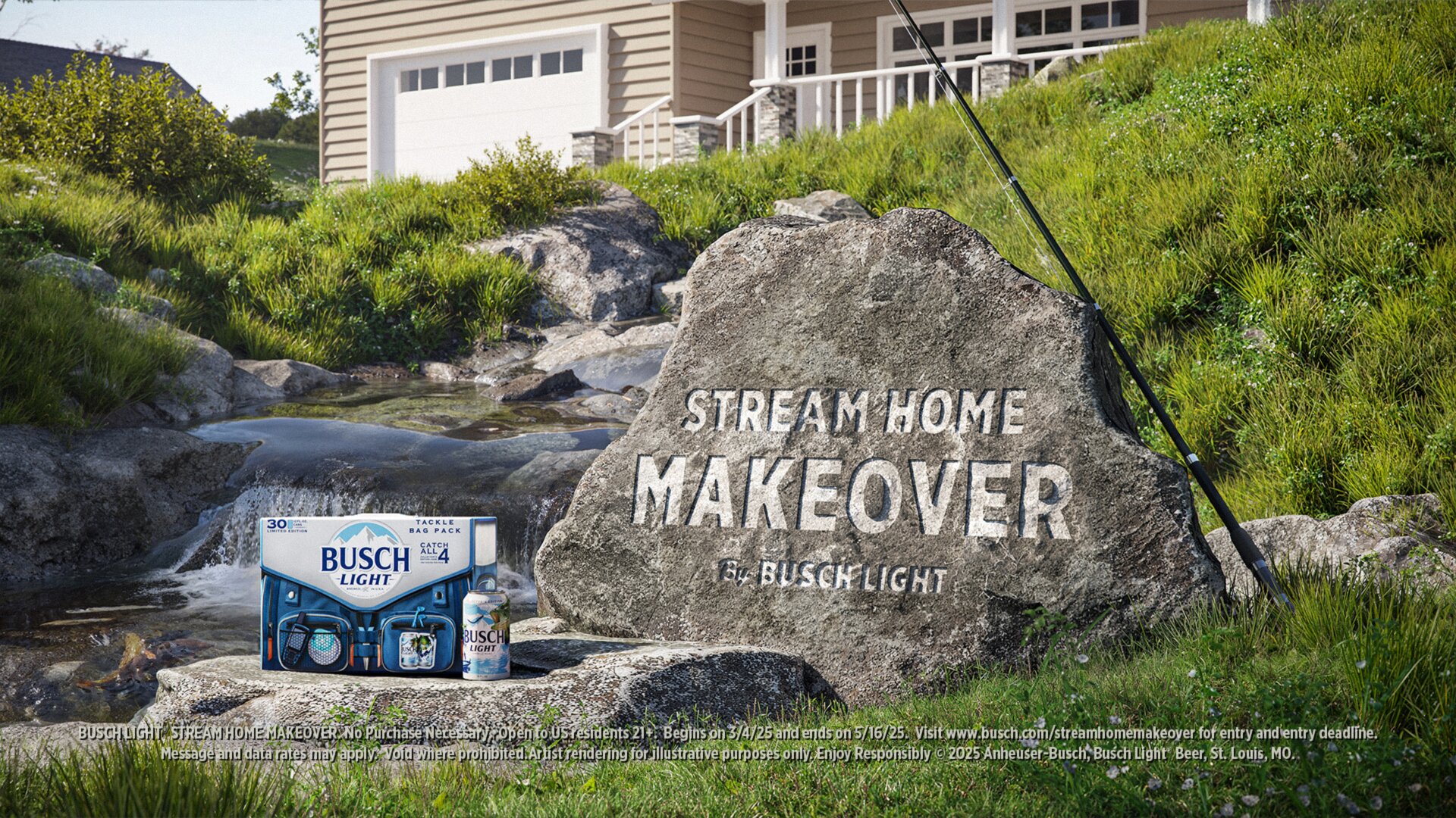 A Stream Home Makeover: Busch Light Edition