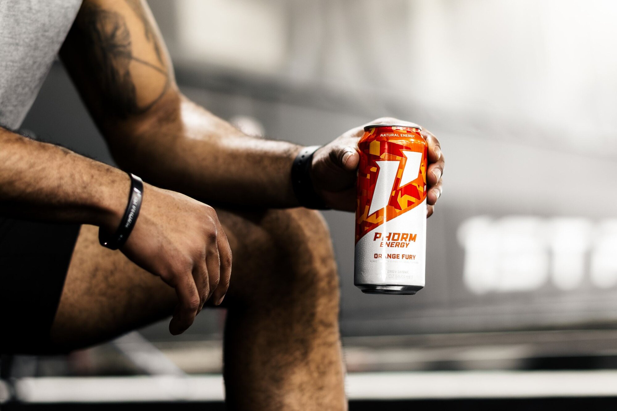 Energy Drink while Biking